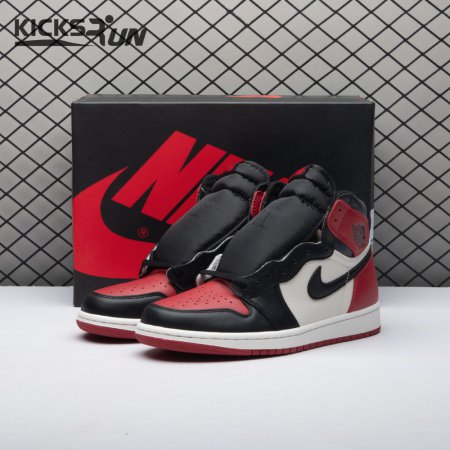 Jordan 1 Retro High Bred Toe Unisex
