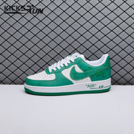 Nike Air Force 1 Low By Virgil Abloh White Green Men's