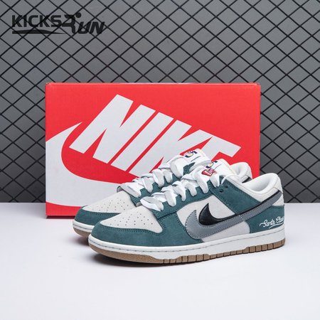 Nike SB Dunk Low Grey Green Black DO9457-110 Unisex