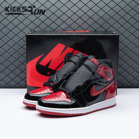 Air Jordan 1 Retro High OG Patent 'Bred' Unisex
