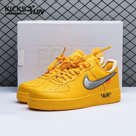 Off-White x Air Force 1 Low 'University Gold' Unisex