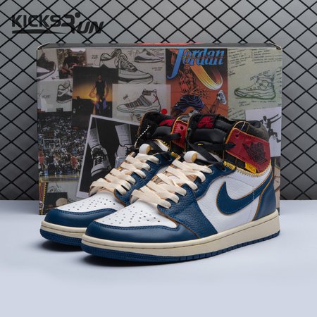 Jordan 1 Retro High Union Los Angeles Blue Toe Men's