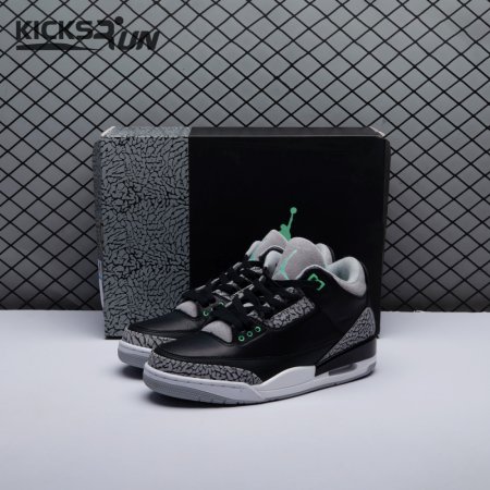 Jordan 3 Retro Green Glow CT8532-031 Unisex
