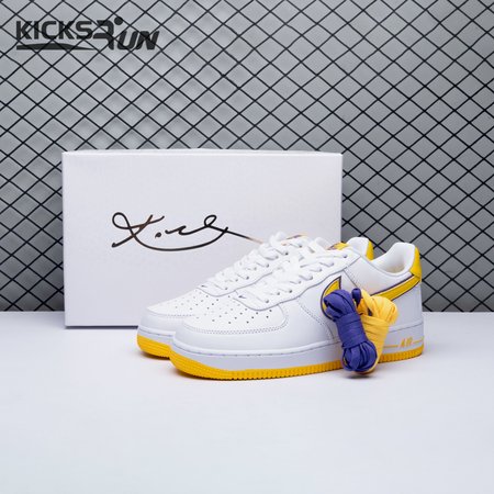 Nike Air Force 1 Low Retro QS Kobe Bryant Lakers Home FZ1151-100 Unisex