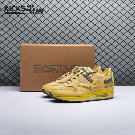 Nike Air Max 1 Travis Scott Cactus Jack Saturn Gold DO9392-700 Unisex
