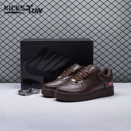 Nike Air Force 1 Low Supreme Baroque Brown CU9225-200 Unisex