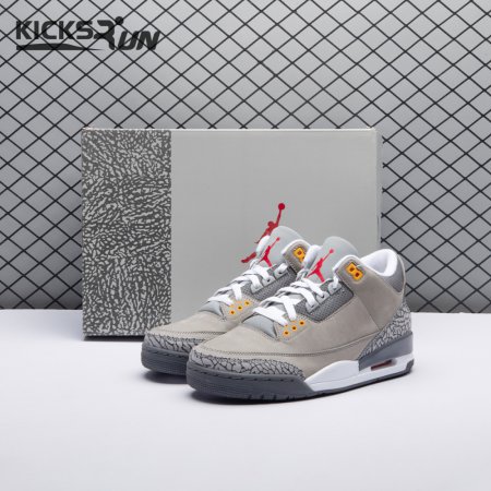 Air Jordan 3 Retro 'Cool Grey' 2021 Men's
