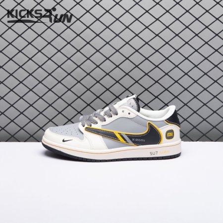 Travis Scott x Fragment Design x Air Jordan 1 Low OG SP AJ1 Su7-Ultra XX3168-162 Unisex