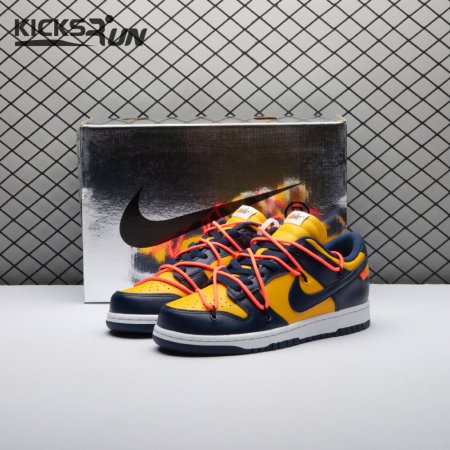 Off-White x Dunk Low 'University Gold' Unisex