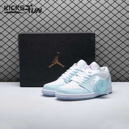 Jordan 1 Low SE Glacier Blue (GS) HJ3481-491 Unisex
