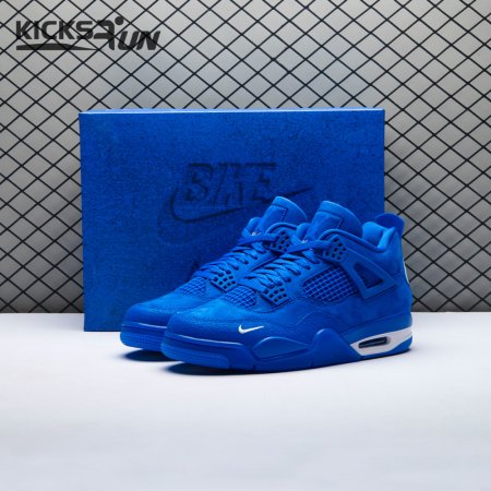 Jordan 4 x Nigel Sylvester Brick by Brick Blue Men's