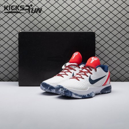 Nike Kobe 6 White Red CW2190-101 Men's
