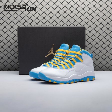 Air Jordan 10 OG Blue White Men's