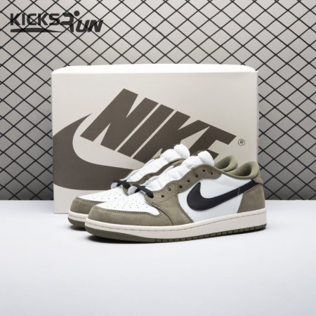 Jordan 1 Retro Low OG Medium Olive HQ6998-200 Unisex