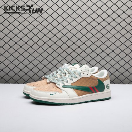 Travis Scott x Air Jordan 1 Low QW5088-206 Unisex