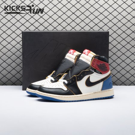 Jordan 1 Retro High OG SP Fragment x Union LA Varsity Red Sport Royal IO7847-002 Unisex