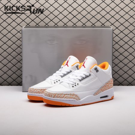 Jordan 3 Retro Orange Citrus CK9246-101 Men's