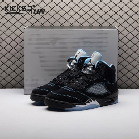 Jordan 5 Retro Black University Blue (2026) DD0587-008 Men's